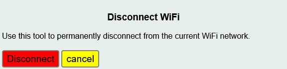Disconnect WiFi image